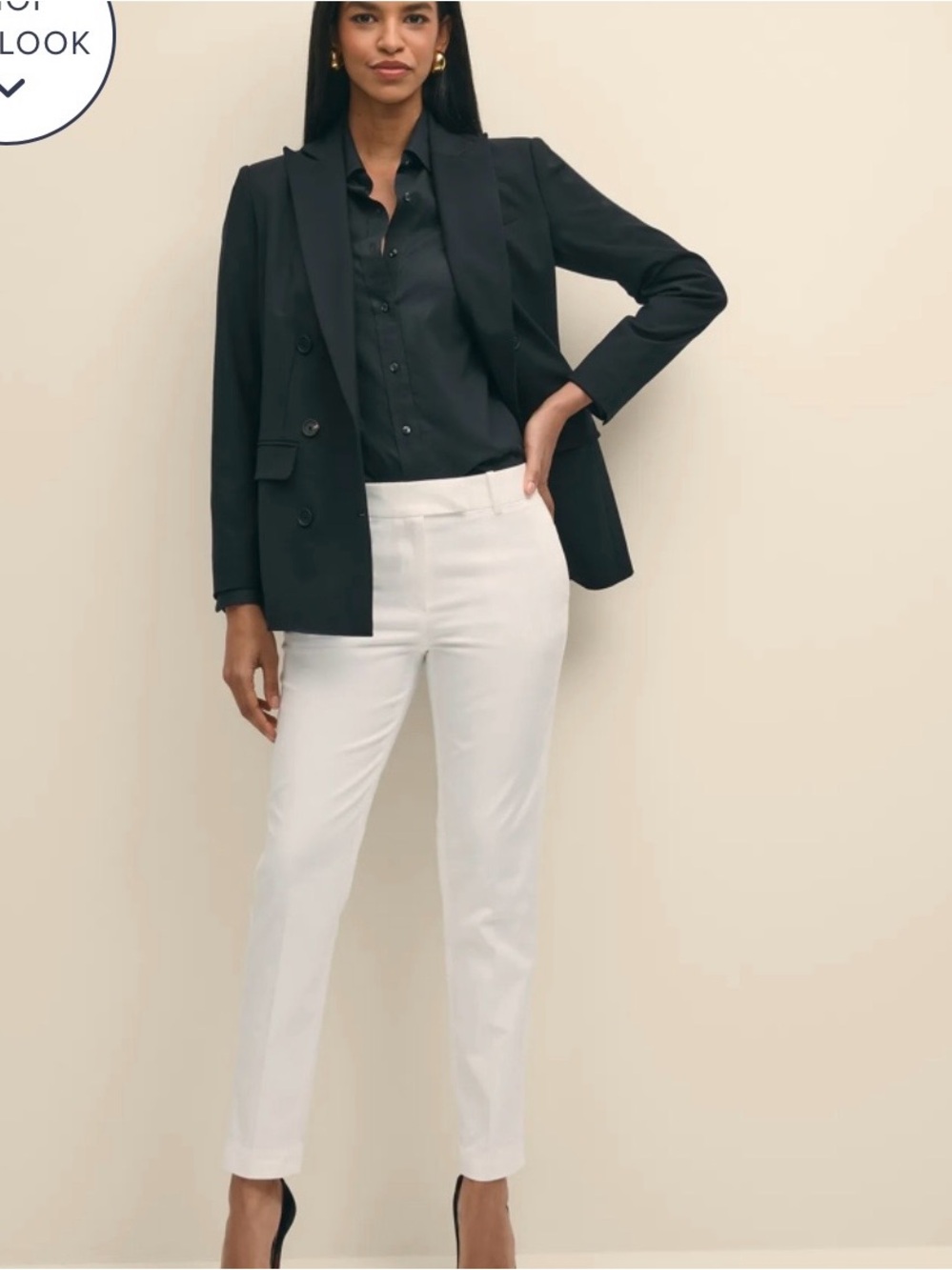 Brooks Brothers Stretch Cotton Advantage Chino Pants Women’s 10 Cotton White